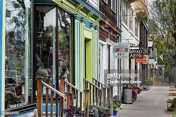 Shops in village of Rhinebeck.