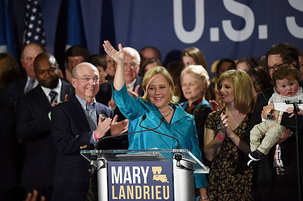 LA: Sen. Landrieu Gathers With Supporters On Election Night In New Orleans
