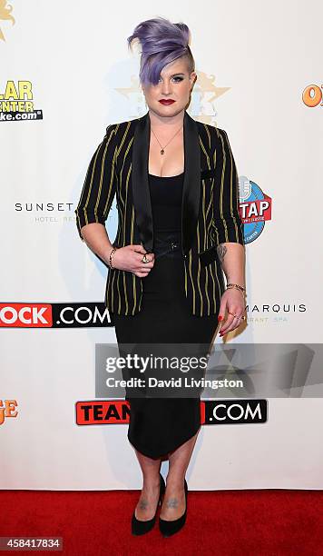 Personality Kelly Osbourne attends the 10th Annual Classic Rock Awards at Avalon on November 4, 2014 in Hollywood, California.