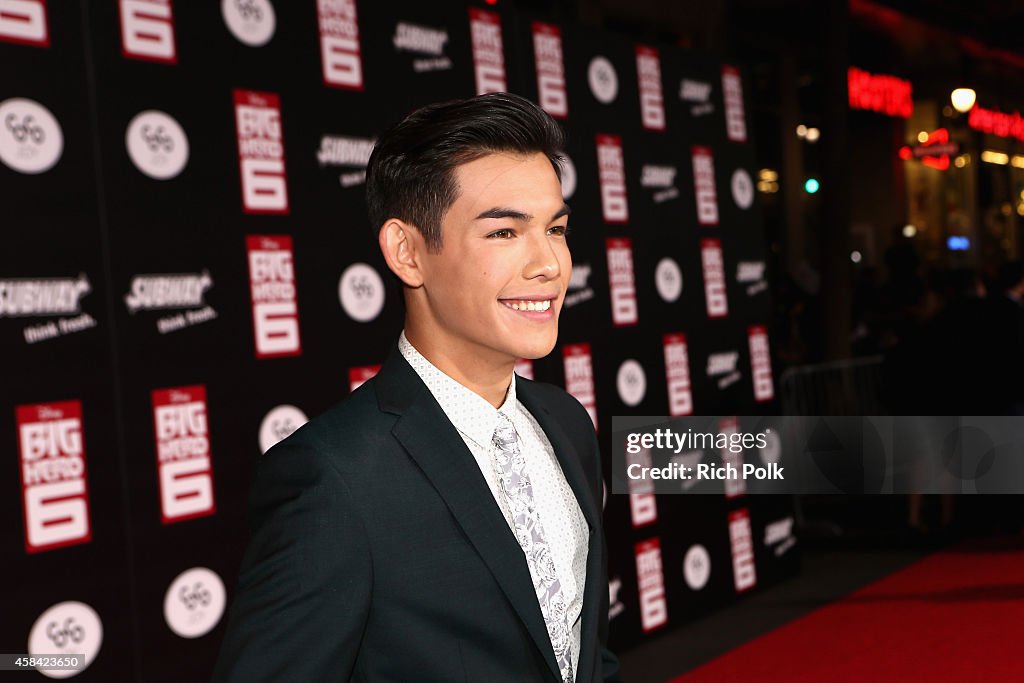 Los Angeles Premiere Of Walt Disney Animation Studios' "Big Hero 6" - Red Carpet