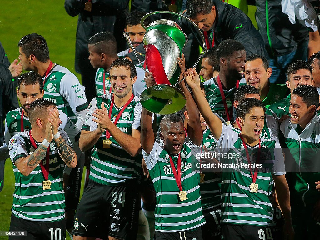 Santos Laguna v Puebla - Copa MX Apertura 2014