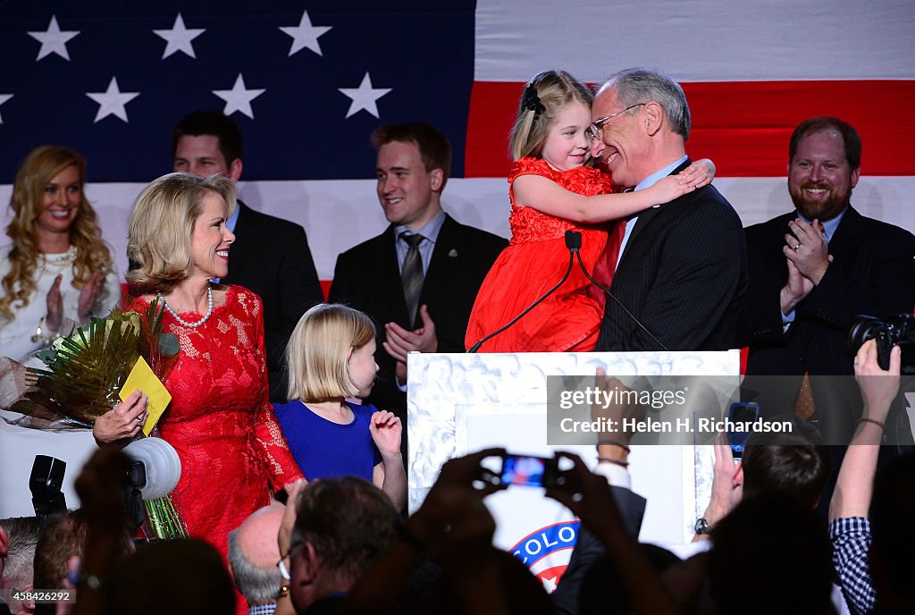 Republican election night party at the Hyatt Regency in Denver, CO.