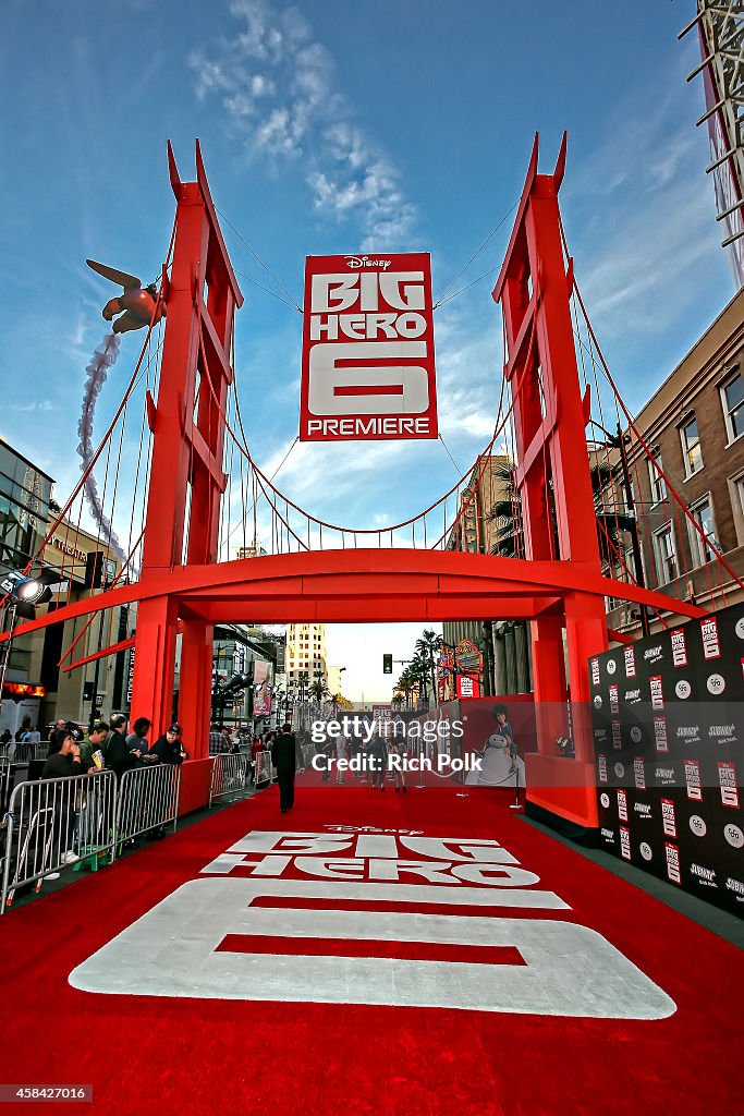 Los Angeles Premiere Of Walt Disney Animation Studios' "Big Hero 6" - Red Carpet