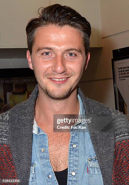 Actor/director Sergio Do Vale attends 'Pour Vos Yeux Bleus' Short Movie Screening At Cinema Champs Elysee Lincoln on November 4, 2014 in Paris,...