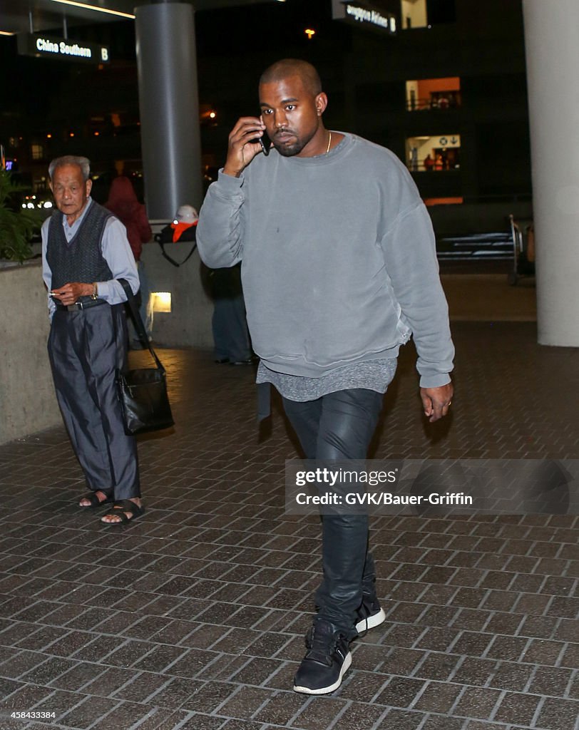 Celebrity Sightings In Los Angeles - November 04, 2014