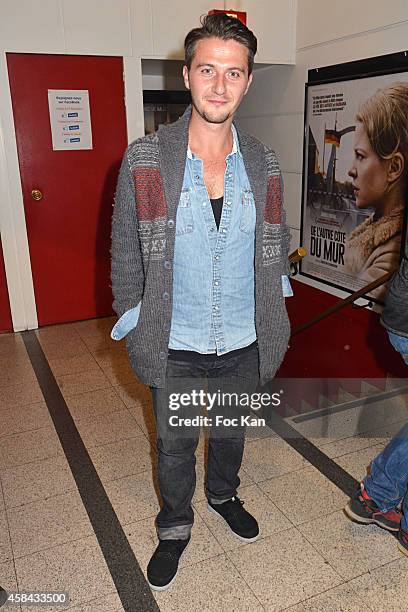 Actor/director Sergio Do Vale attends 'Pour Vos Yeux Bleus' Short Movie Screening At Cinema Champs Elysee Lincoln on November 4, 2014 in Paris,...