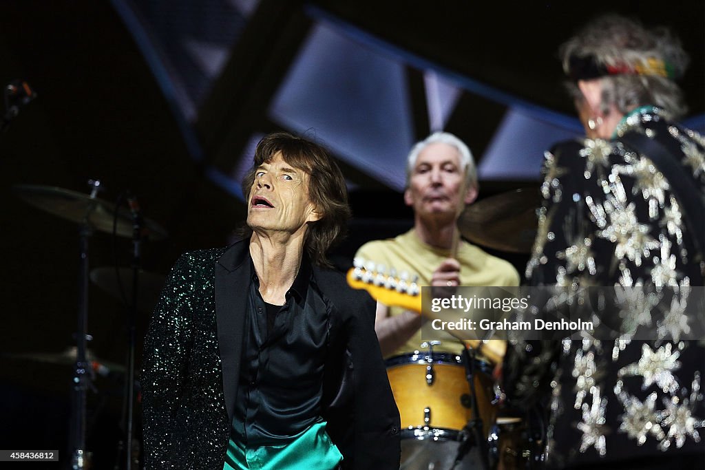 The Rolling Stones Perform Live In Melbourne
