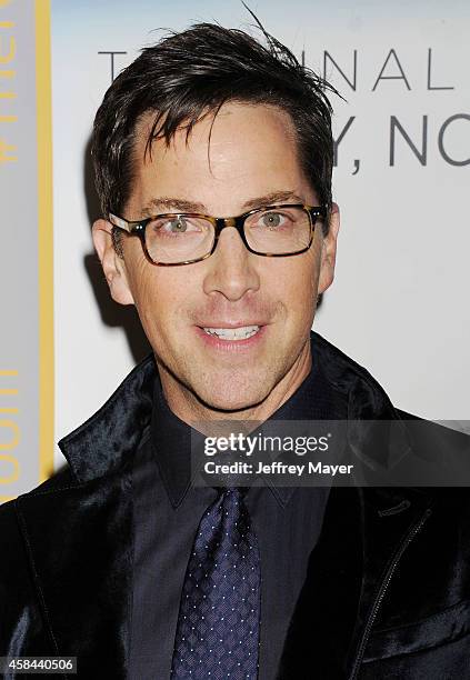 Actor Dan Bucatinsky attends the Los Angeles season 3 premiere of HBO's series 'The Newsroom' held at the DGA Theater on November 4, 2014 in Los...