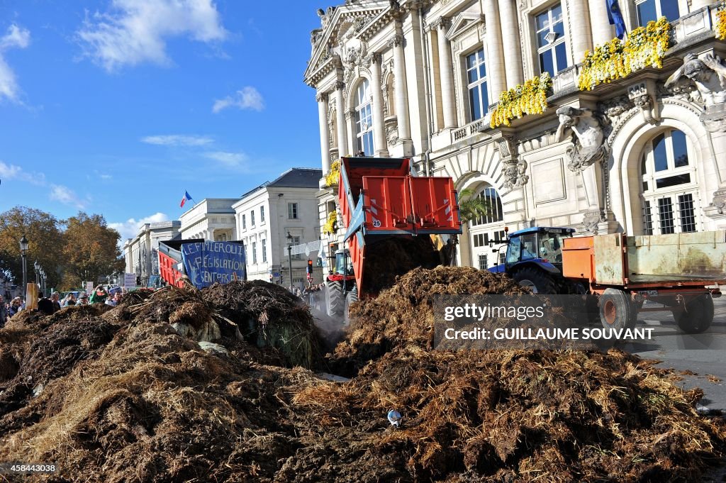 FRANCE-FARMERS-DEMONSTRATION