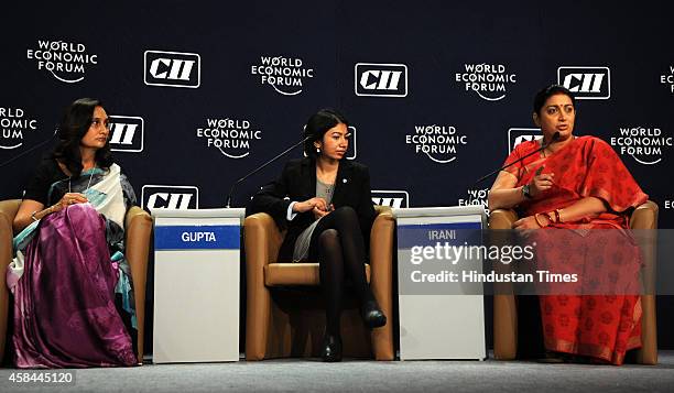 Shobhana Bhartia Co-chair of the India Economic Summit and Chairperson and Editorial Director of HT Media, Arundhuti Gupta Founder Trustee & CEO of...