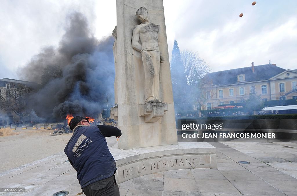 FRANCE-AGRICULTURE-PROTEST