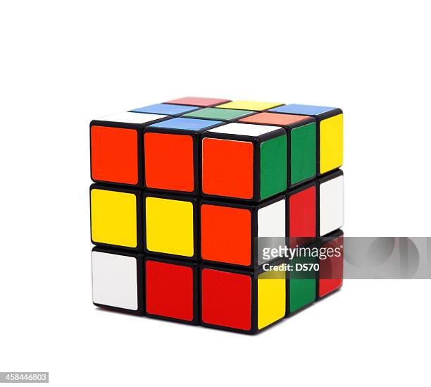 rubik's cube - rubic stock pictures, royalty-free photos & images