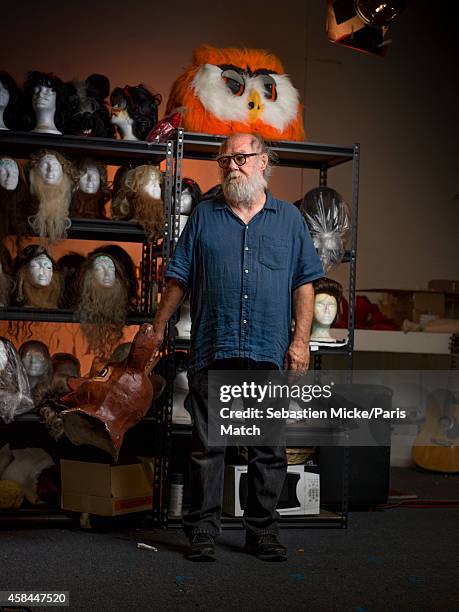 Artist Paul McCarthy is photographed for Paris Match on October 12, 2014 in Los Angeles, California.