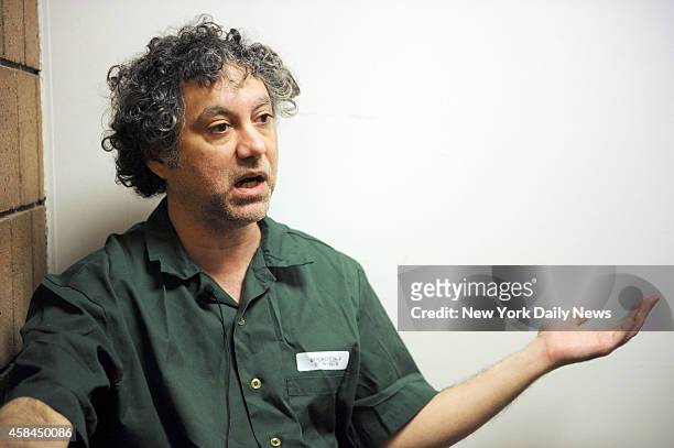 Convicted sex offender Peter Braunstein sits down for an interview with the Daily News at the Clinton Correctional Facility in Dannemora, NY....