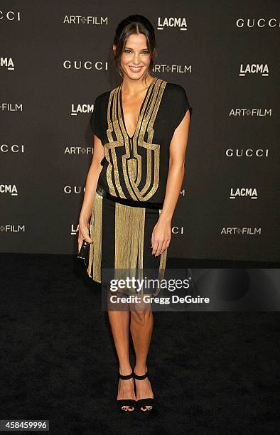 Actress Angela Bellotte attends the 2014 LACMA Art + Film Gala Honoring Barbara Kruger And Quentin Tarantino Presented By Gucci at LACMA on November...