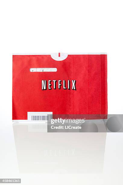 enveloppe de netflix - dvd photos et images de collection