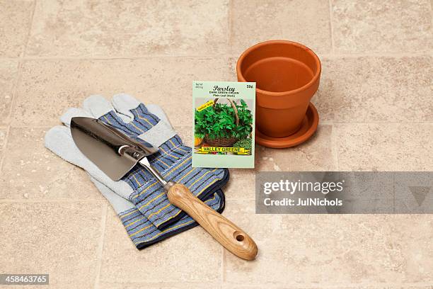 gardening - seed packet stock pictures, royalty-free photos & images