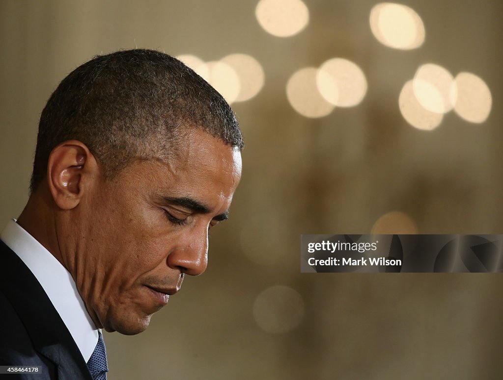 President Obama Holds A News Conference Day After Midterm Elections
