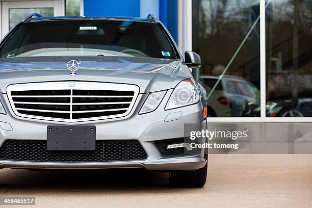 new mercedes benz e-350 wagon - a mercedes benz e stock pictures, royalty-free photos & images