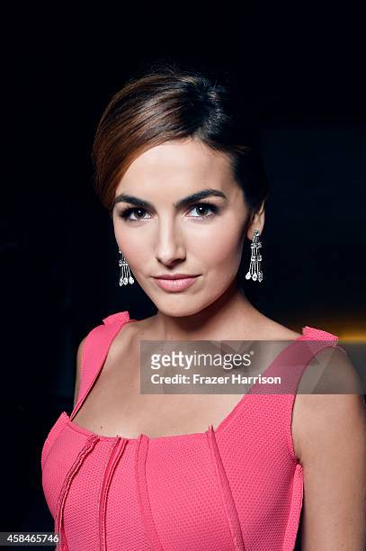 Actress Camilla Belle poses for a portrait at the amfAR LA Inspiration Gala on October 29, 2014 in Los Angeles, California.