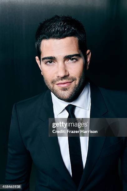 Actor Jesse Metcalfe poses for a portrait at the amfAR LA Inspiration Gala on October 29, 2014 in Los Angeles, California.