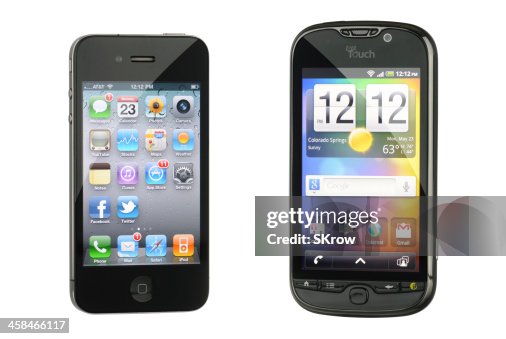 IPhone and Android IPhone and Android