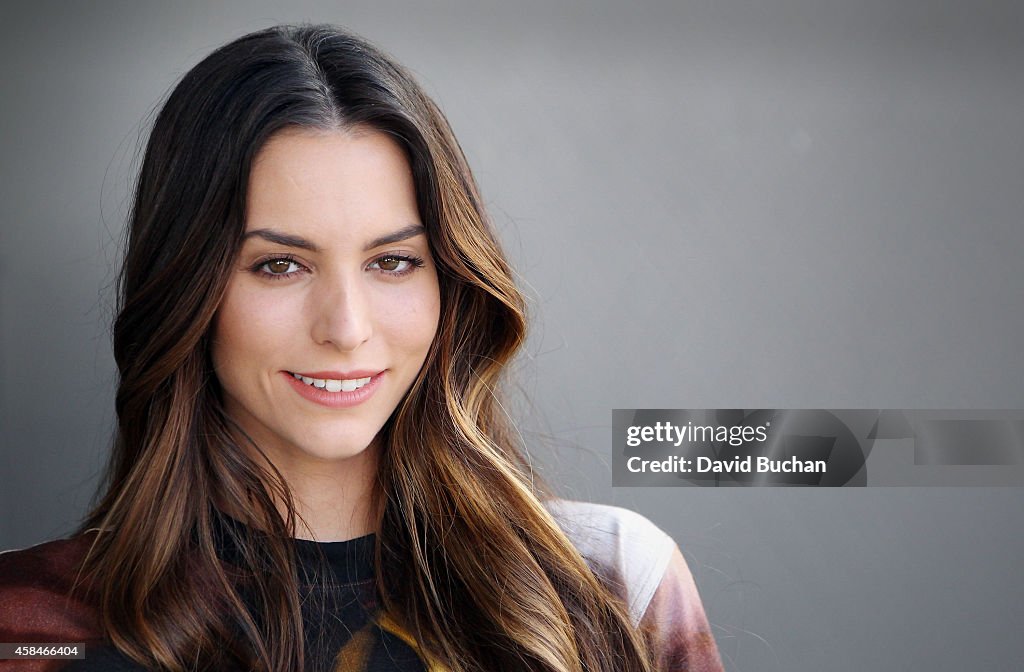 EXTRA Interviews Genesis Rodriguez And Jamie Chung At Westfield Century City