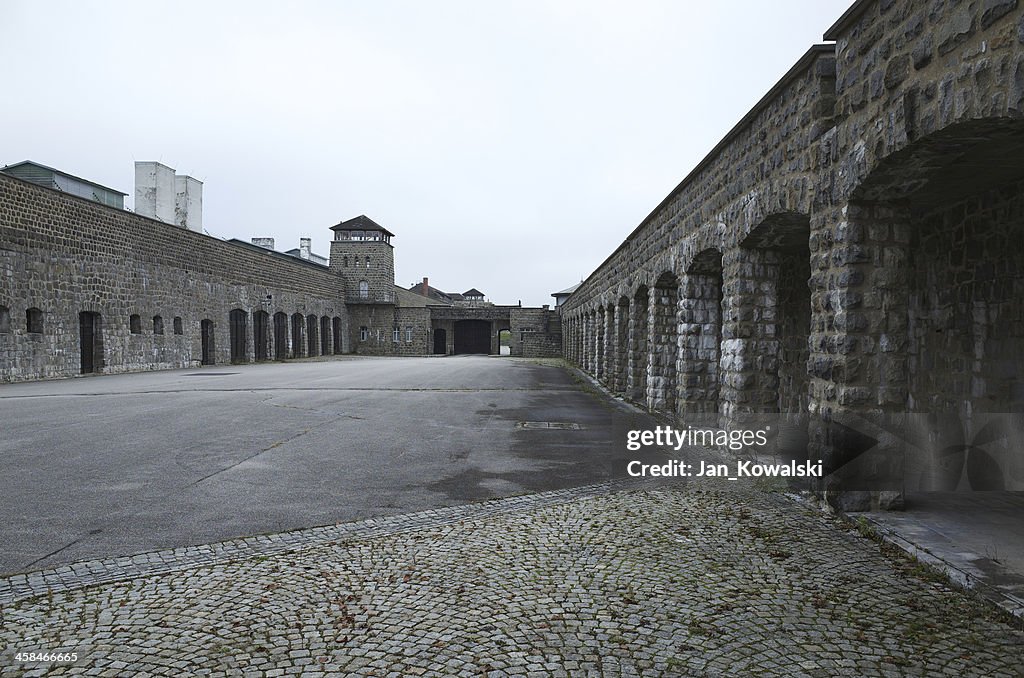 Courtyard KZ Mauthausen