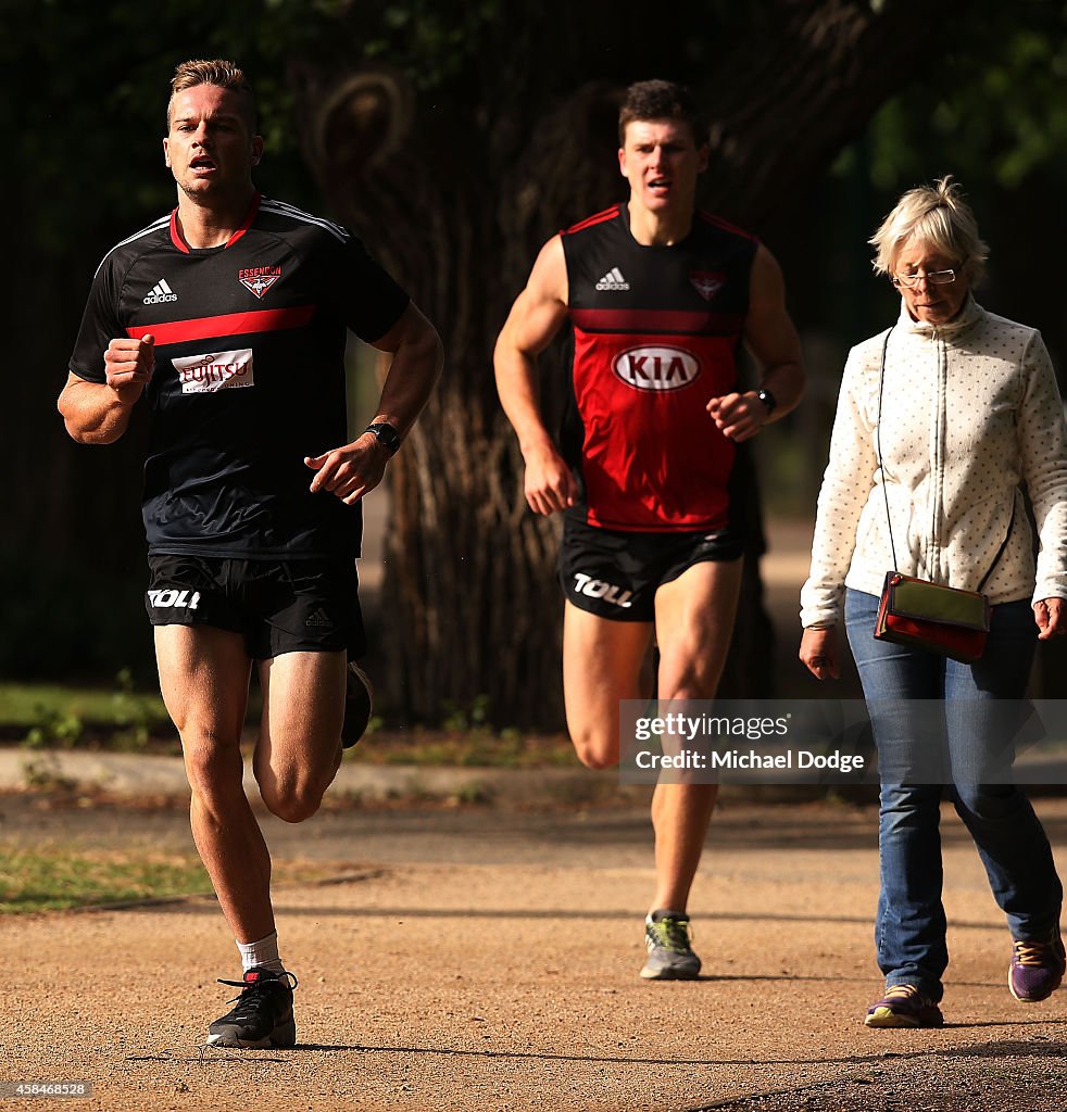 Essendon Bombers AFL Training