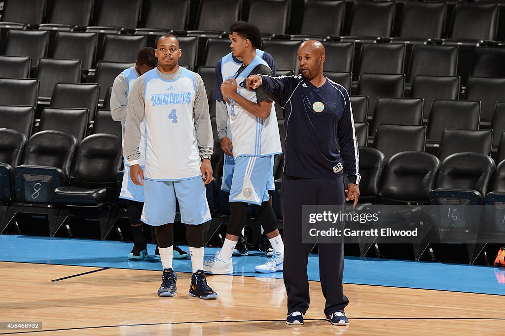 Denver Nuggets Practice