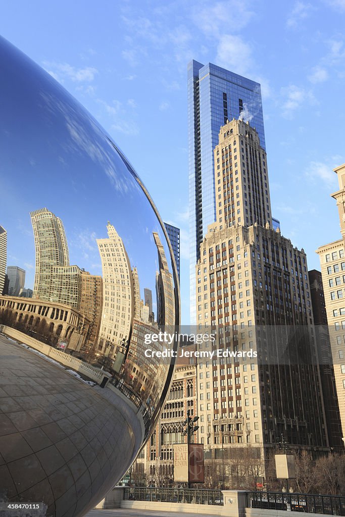Cloud Gate au Millennium Park, Chicago