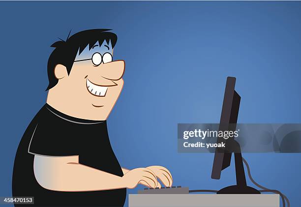 Computer Nerd High Res Vector Graphics - Getty Images