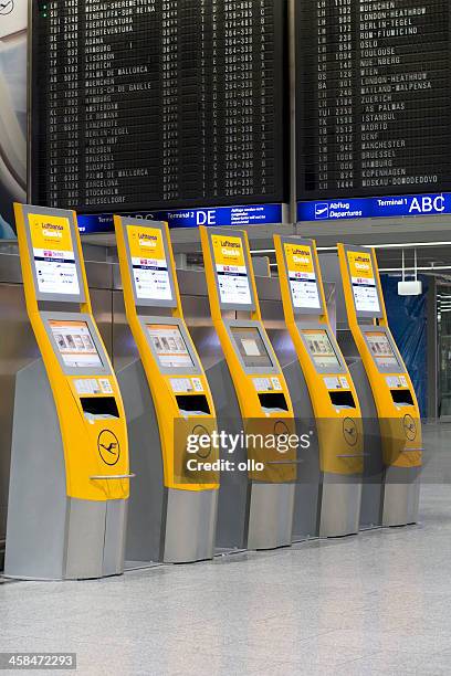 Automated Check In Counter Lufthansa Check In Photos and Premium High Res Pictures - Getty Images