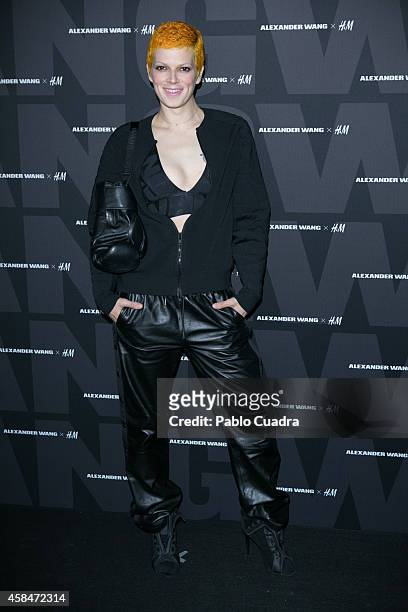 Bimba Bose attends the Alexander Wang X H&M Party at 'But' Club on November 5, 2014 in Madrid, Spain.