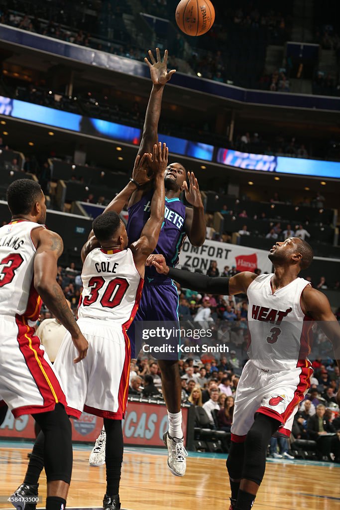 Miami Heat v Charlotte Hornets