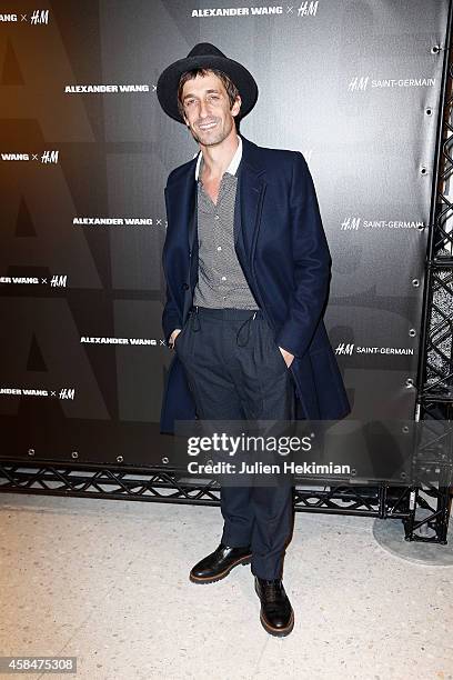 Benjamin Pech attends the Alexander Wang x H&M Collection Launch at the H&M Boulevard Saint-Germain store on November 5, 2014 in Paris, France.