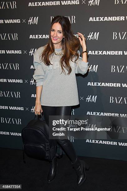 Johanna Klum attends the Alexander Wang X H&M collection pre-shopping event at Platoon Kunsthalle on November 5, 2014 in Berlin, Germany.