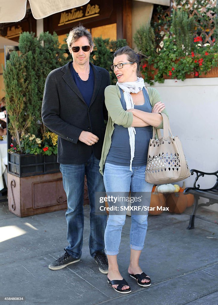 Celebrity Sightings In Los Angeles - November 5, 2014