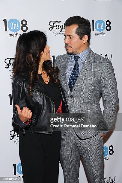 Rosie Perez and John Leguizamo attend the "Fugly!" New York Premiere at AMC Empire on November 5, 2014 in New York City.