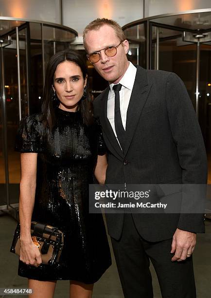 Jennifer Connelly and Paul Bettany attend WSJ. Magazine 2014 Innovator Awards at Museum of Modern Art on November 5, 2014 in New York City.