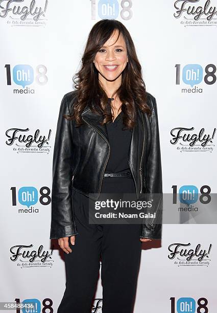 Actress Rosie Perez attends the New York premiere of "Fugly!" at AMC Empire on November 5, 2014 in New York City.