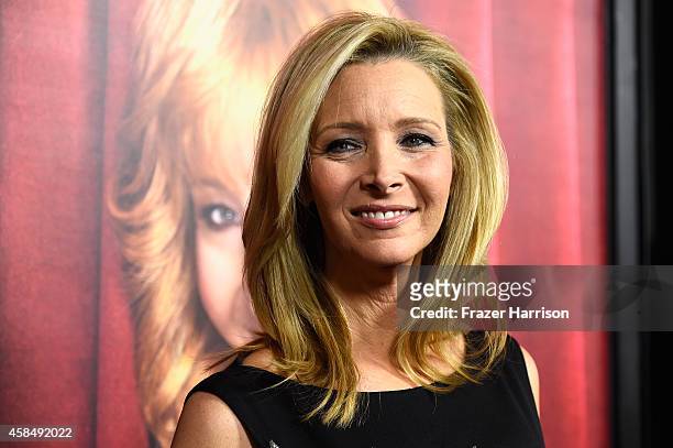 Actress Lisa Kudrow arrives at the premiere of HBO's "The Comeback" at the El Capitan Theatre on November 5, 2014 in Hollywood, California.