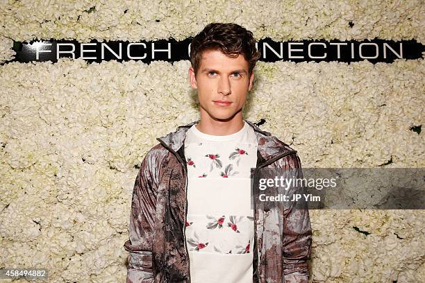 Model Sasha Reheylo wears French Connection Spring/Summer 2015 Collection at Michelson Studio on November 5, 2014 in New York City.