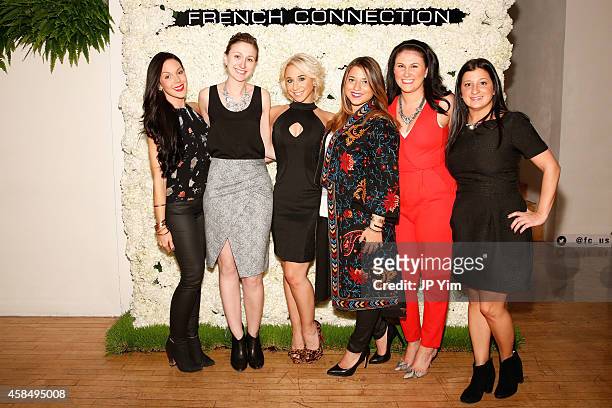 Guests attend the French Connection Spring/Summer 2015 Collection Preview Party at Michelson Studio on November 5, 2014 in New York City.