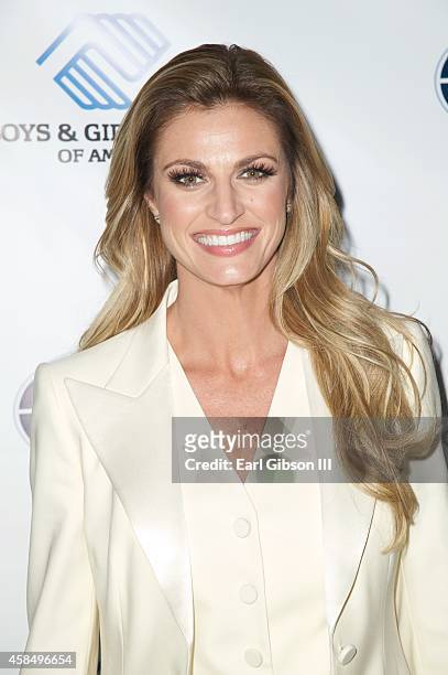 Sportscaster Erin Andrews attends the Boys & Girls Clubs Great Future Gala at The Beverly Hilton Hotel on November 5, 2014 in Beverly Hills,...