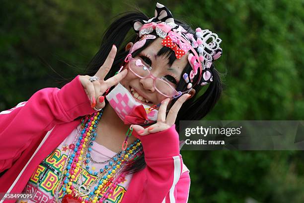 cosplay in harajuku - cosplay in harajuku stock pictures, royalty-free photos & images