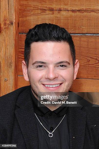 Paul Akister attends the 18th birthday party of Tom Mann from X-Factor band 'Stereo Kicks' at Bodo's Schloss on November 5, 2014 in London, England.