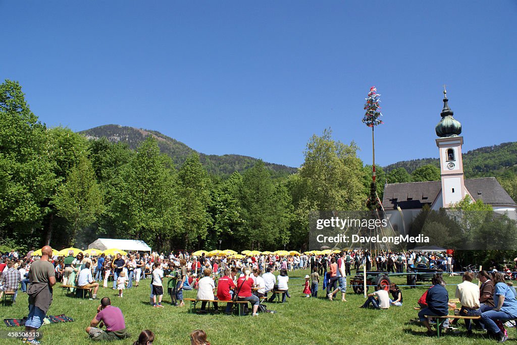 Austrian Maypole Maypole Festival In Austria High-Res Stock Photo - Getty Images