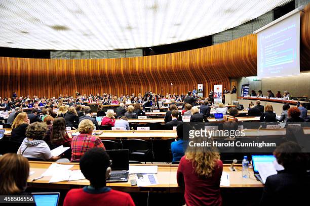 The regional review meeting of the status of women in the UNECE region 20 years after the Beijing platform for action held at the United Nations...