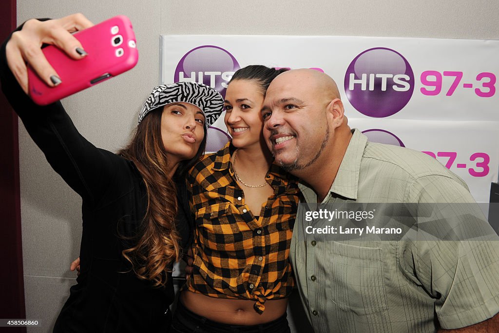 Kat Dahlia Visits Miami Radio Station
